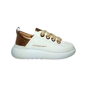 ALEXANDER SMITH Scarpe Donna Alexander Smith Sneakers Queen Woman, White Bronze da donna