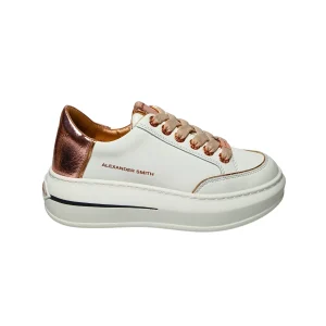 ALEXANDER SMITH Scarpe Donna Alexander Smith Lancaster Woman White Copper da donna